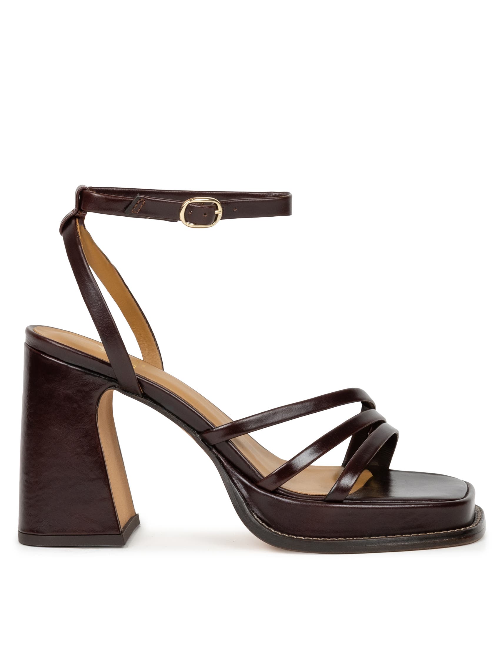 Bella Heeled Sandals, Main, color, Irish Coffee