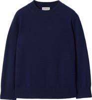 Burberry Check Patch Wool Cashmere Sweater