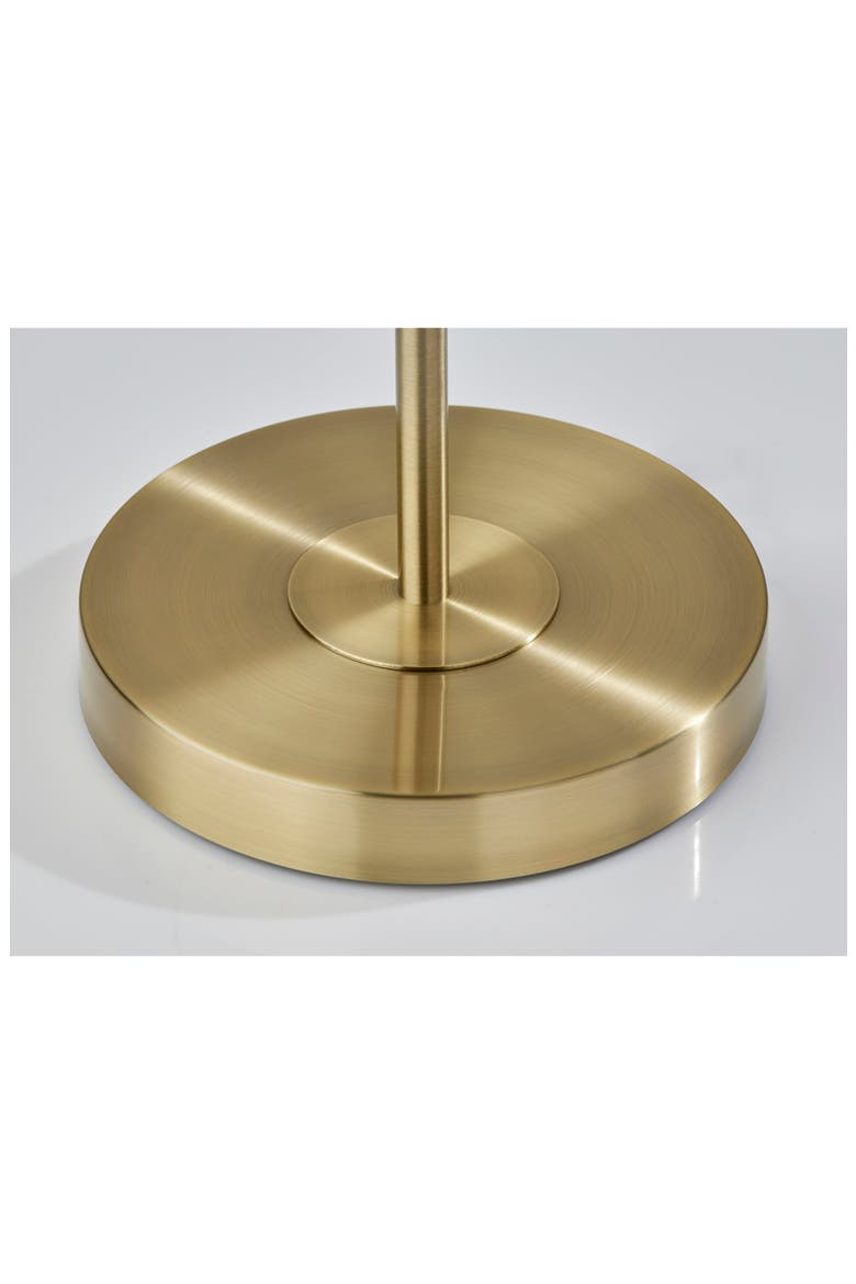 Vega LED Torchiere Floor Lamp, Alternate, color, ANTIQUE BRASS