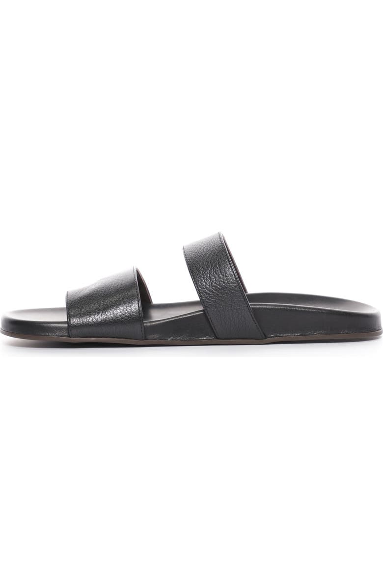 The Row Hugh Sandal, Alternate, color, Black