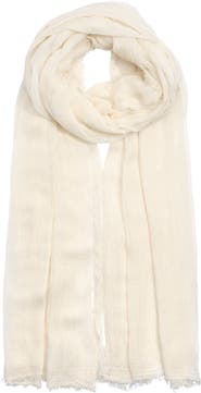 Echo Essential Modal-Silk Blend Crinkle Wrap