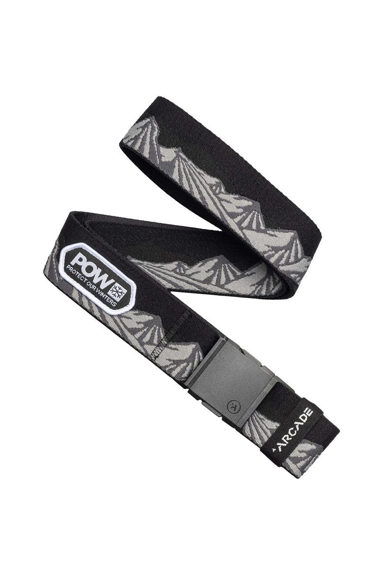Pow X Joseph Toney Belt, Main, color, Black/Charcoal