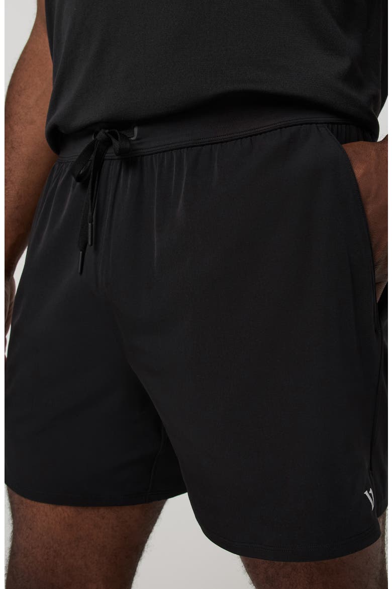 Course Lined Performance Shorts, Alternate, color, BLACK