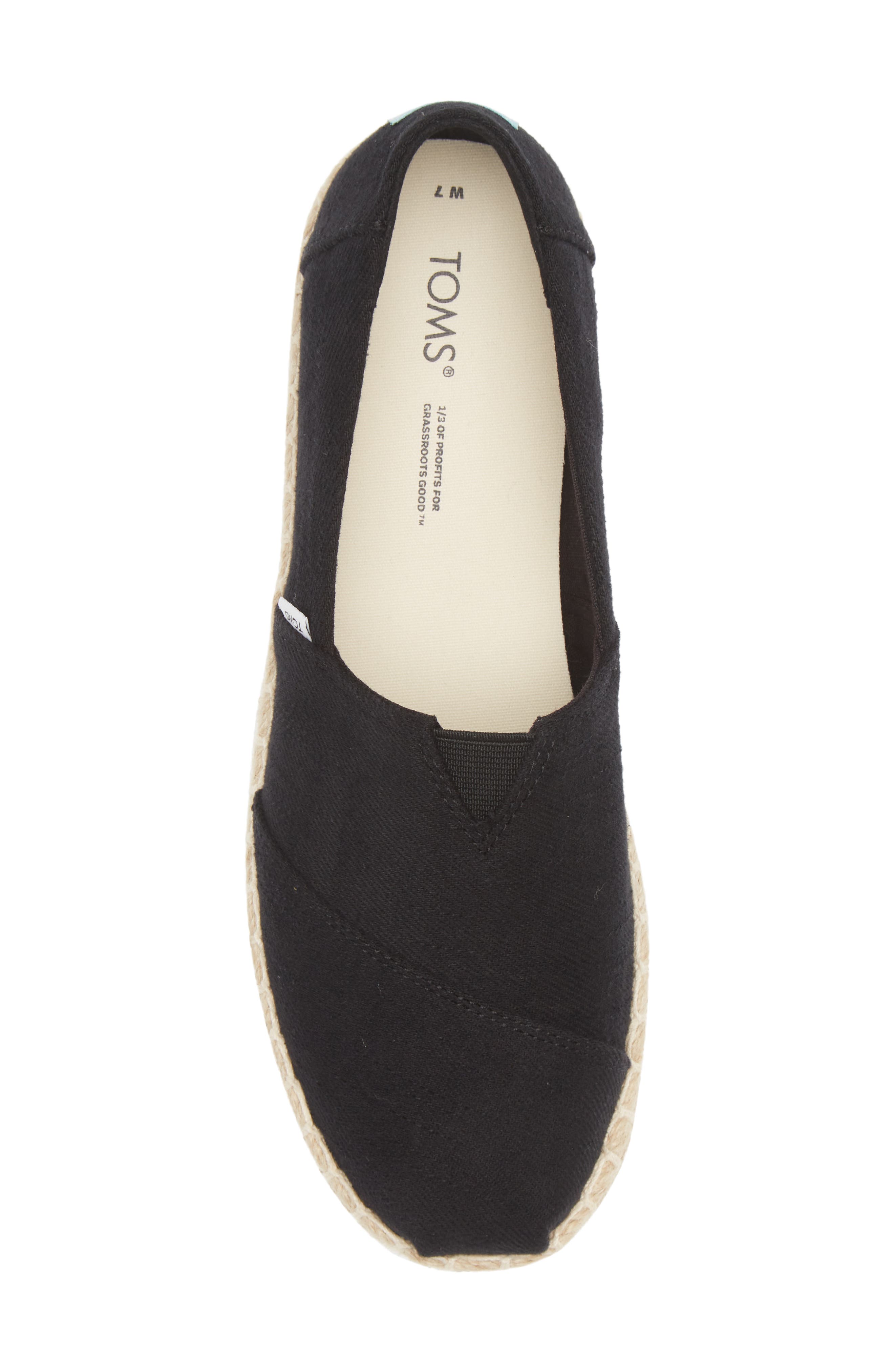 TOMS Alpargata Platform Espadrille, Alternate, color, 