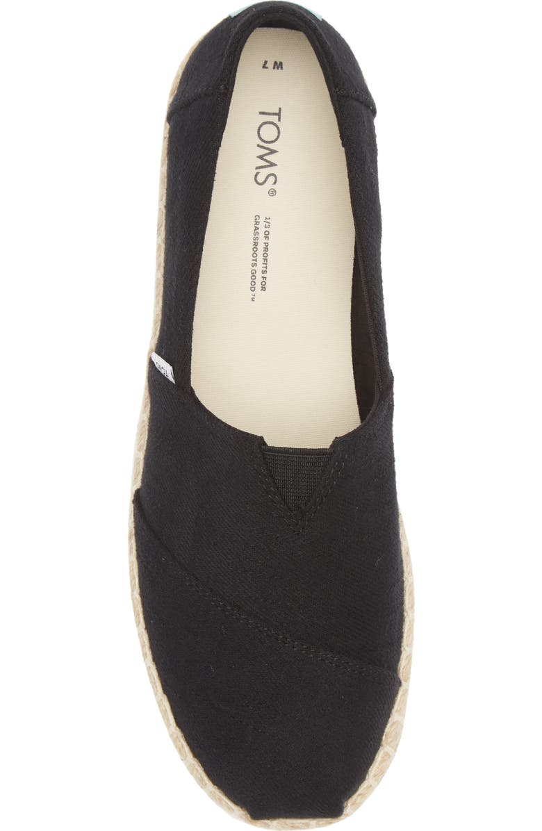 TOMS Alpargata Platform Espadrille, Alternate, color,