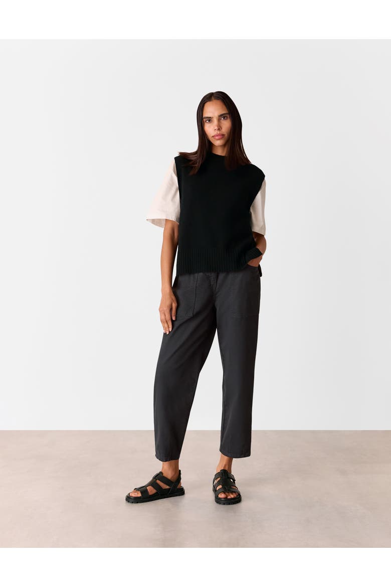 Relaxed Fit Tessa Trouser, Alternate, color, Black