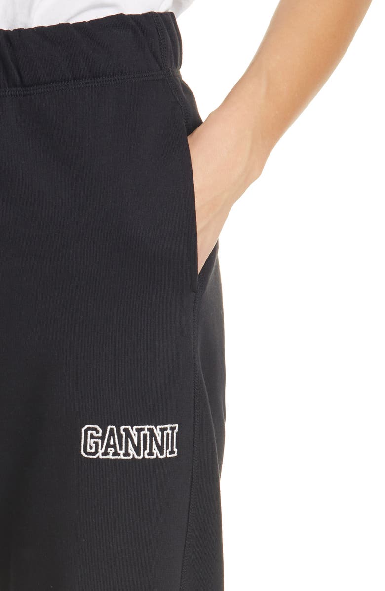 Ganni Software Isoli Logo Sweatpants, Alternate, color,