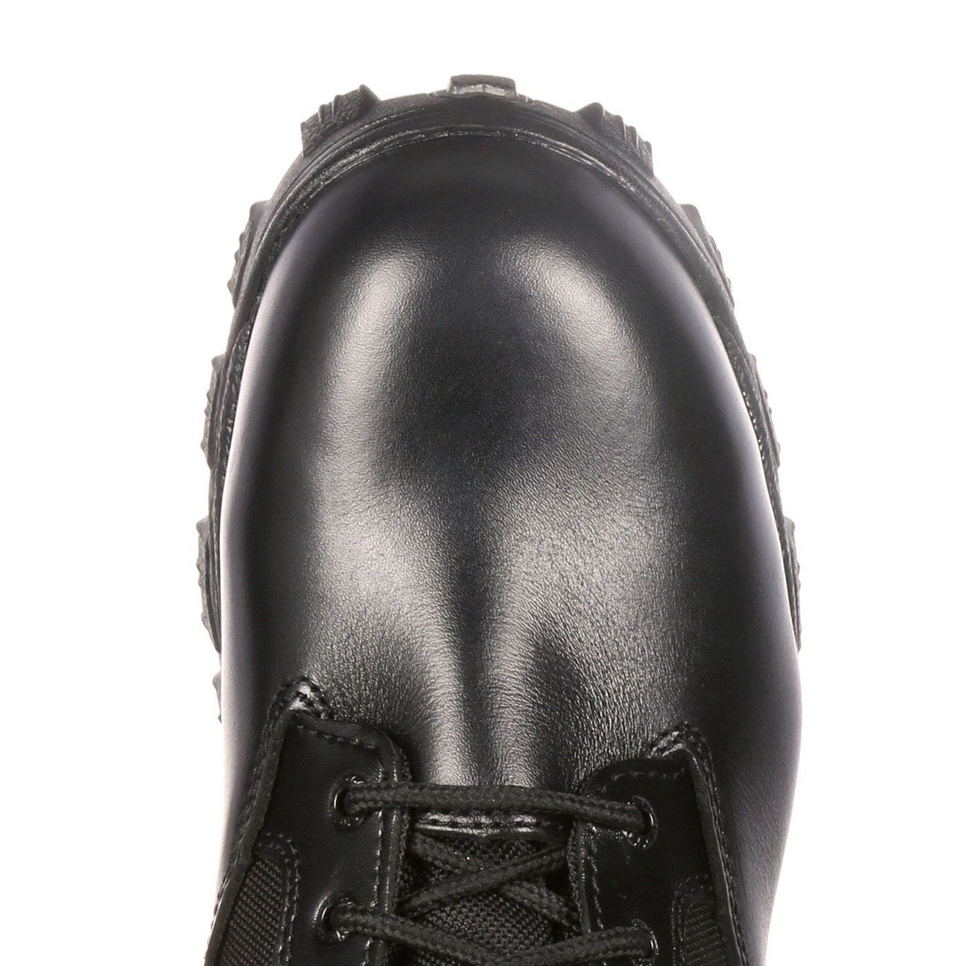 Zipper Waterproof Public Service Boot, Alternate, color, BLACK