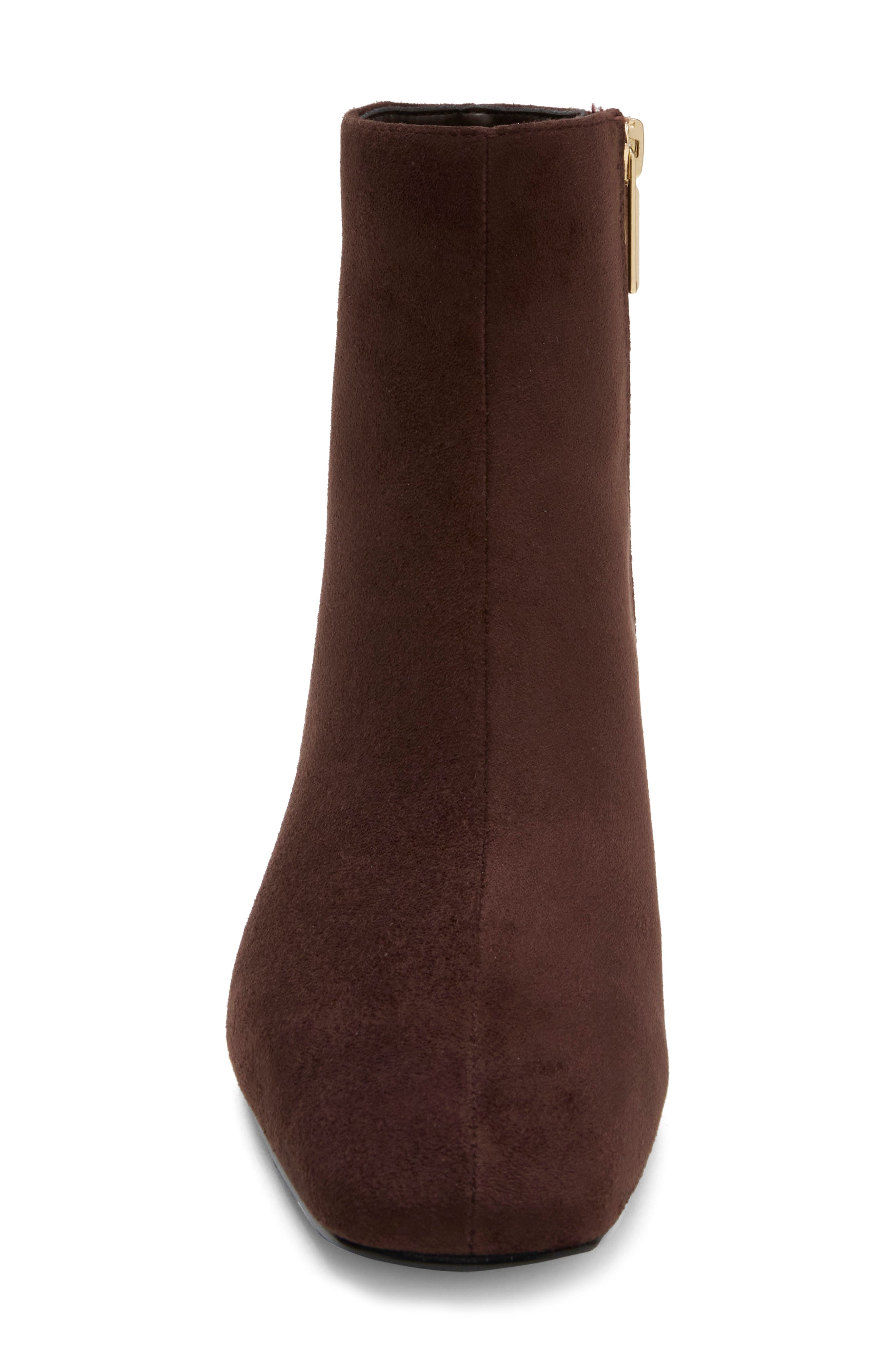 Sycamore Faux Leather Bootie, Alternate, color, CANYON BROWN