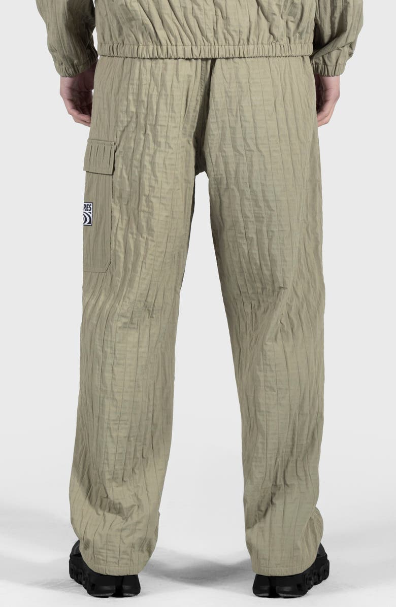 PLEASURES Rescue Pleated Cargo Pants, Alternate, color, Olive