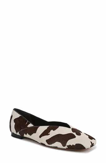 Vince Carmen Genuine Calf Hair Flat