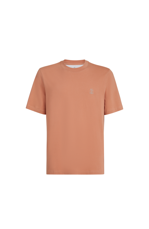 Jersey T-shirt with logo