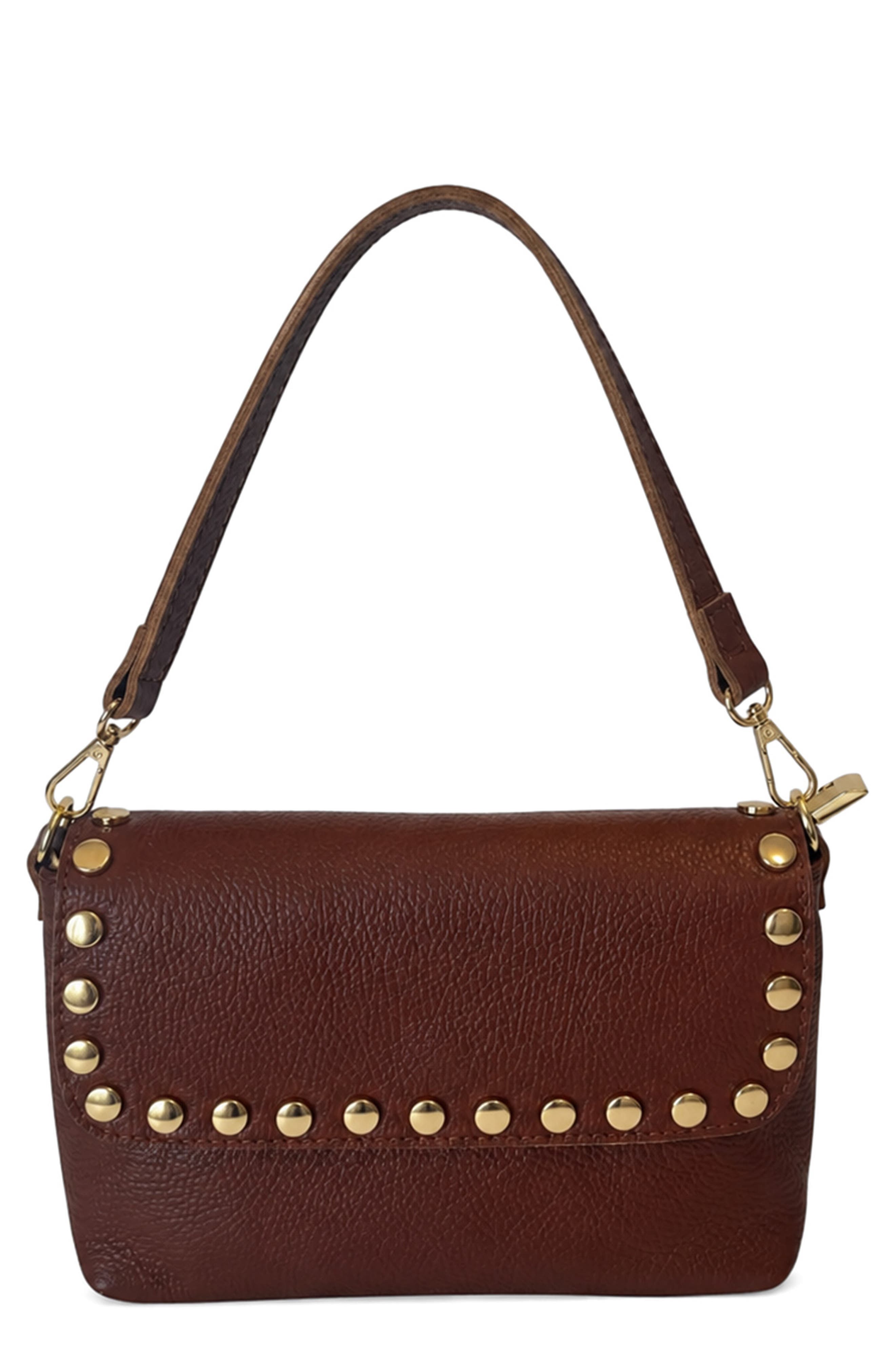Studded Leather Crossbody Bag