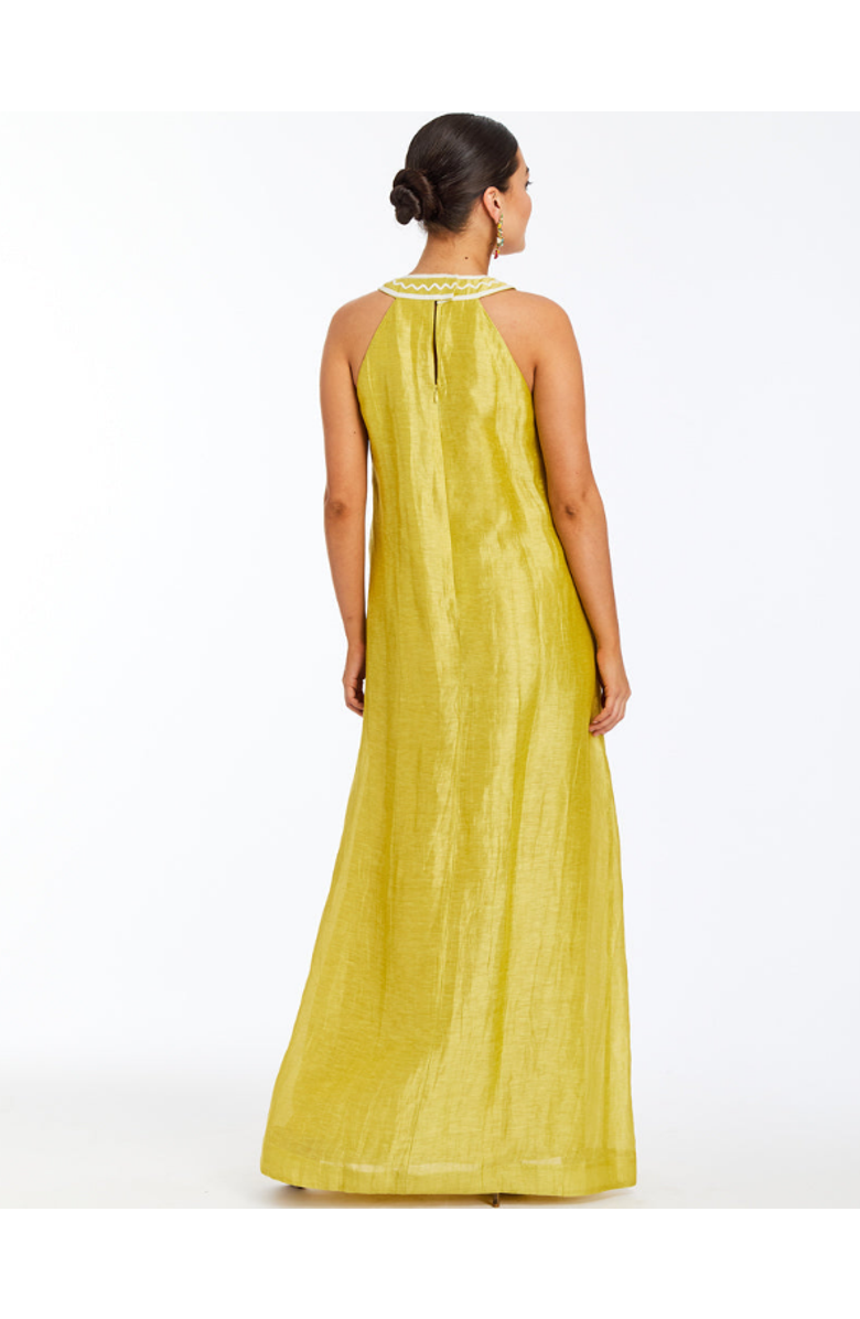 Mestiza New York Merida Barong Gown, Alternate, color, Yellow