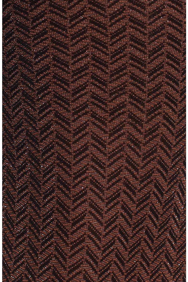'Shimmer Herringbone' Tights, Alternate, color, CINNAMON