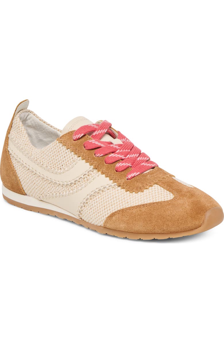 Dolce Vita Delaney Sneaker, Main, color, Brown Multi Raffia