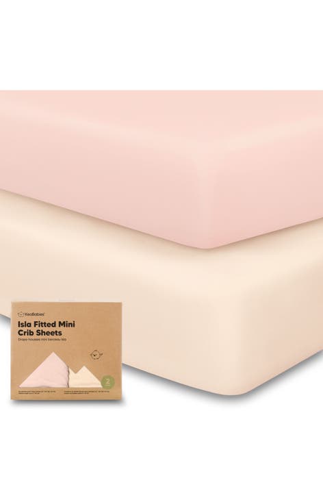 Isla Fitted Mini Crib Sheets