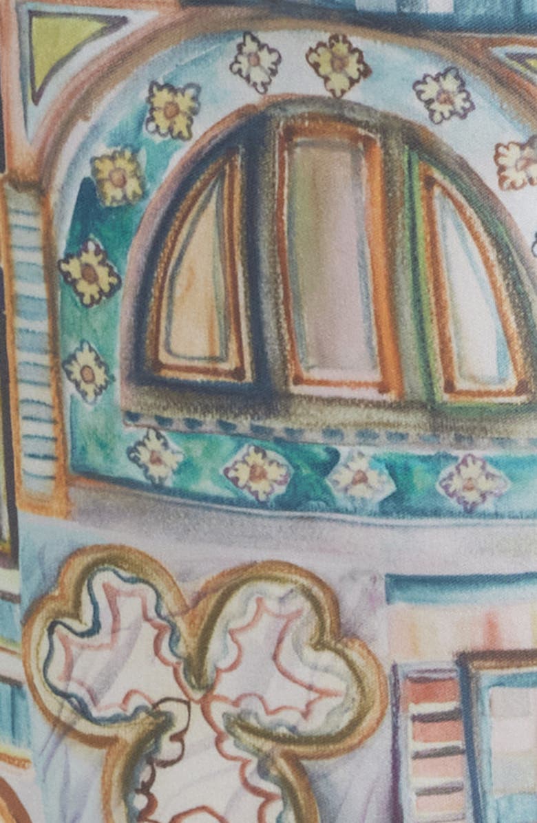 Boardies Printed Swim Trunks, Alternate, color, Beige Multi