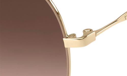 Marc Jacobs 56mm Gradient Round Sunglasses