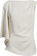 Nordstrom Single Split Sleeve Crepe Top