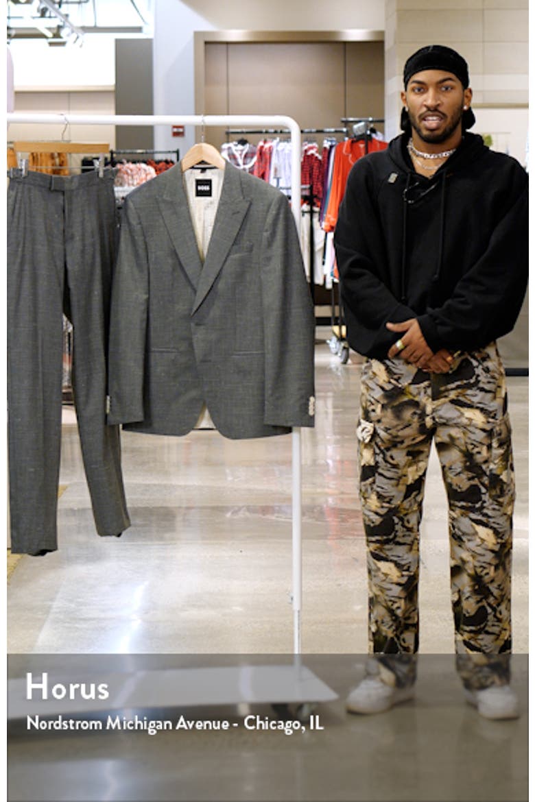 Virgin Wool, Silk & Linen Suit video