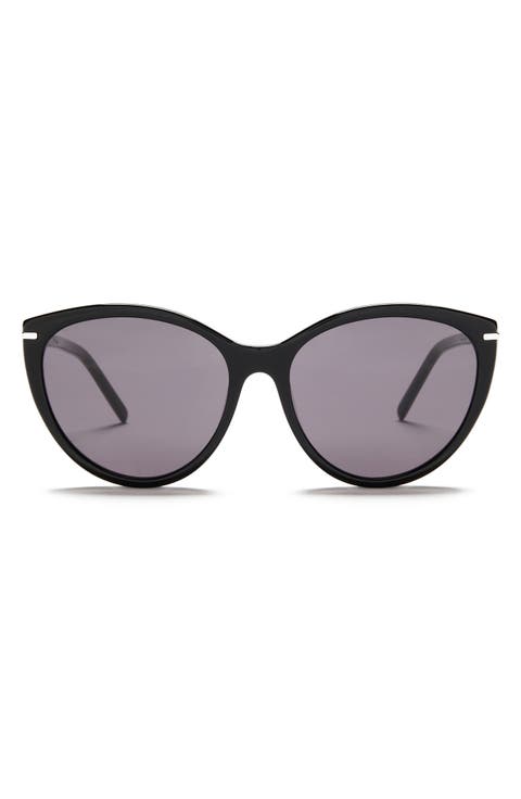 Riley 59mm Cat Eye Sunglasses