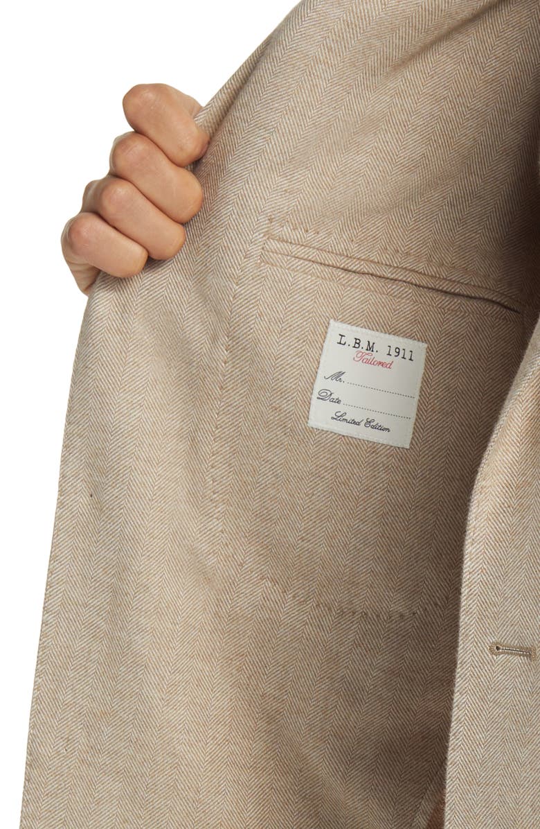 L.B.M. 1911 Cotton Herringbone Sport Coat, Alternate, color, 
