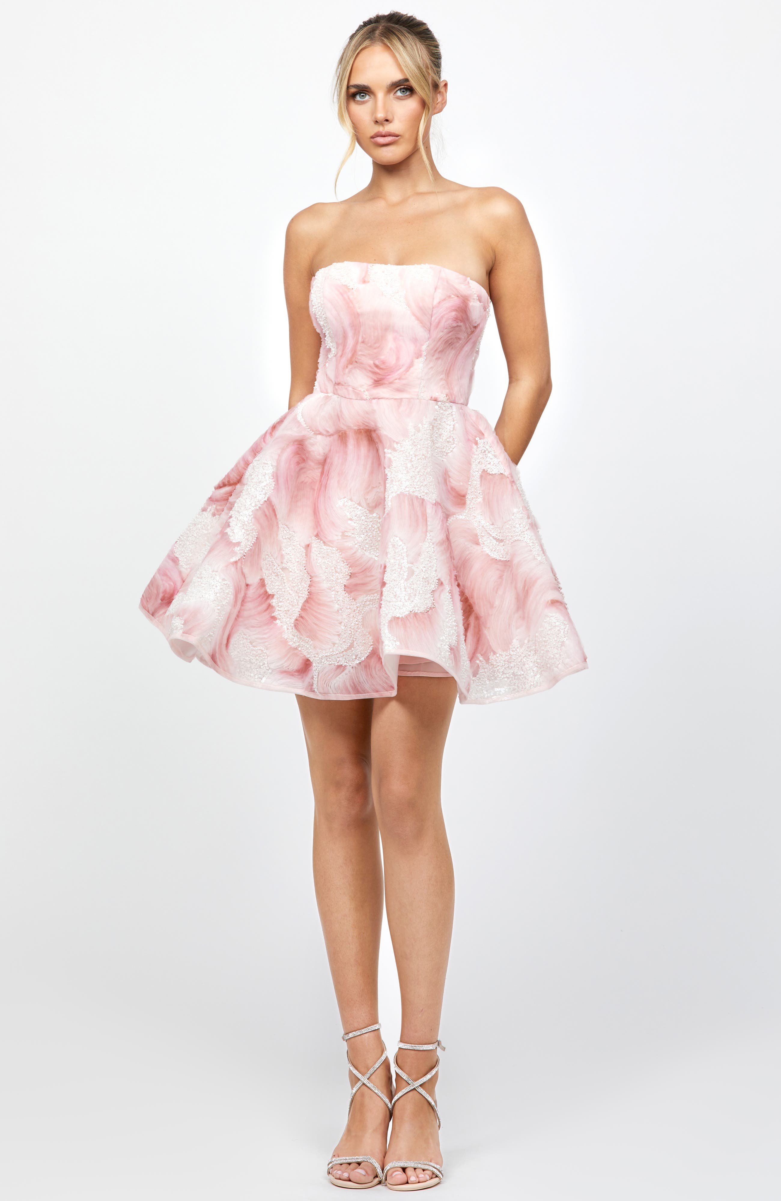 Beya Strapless A Line Mini - image 2