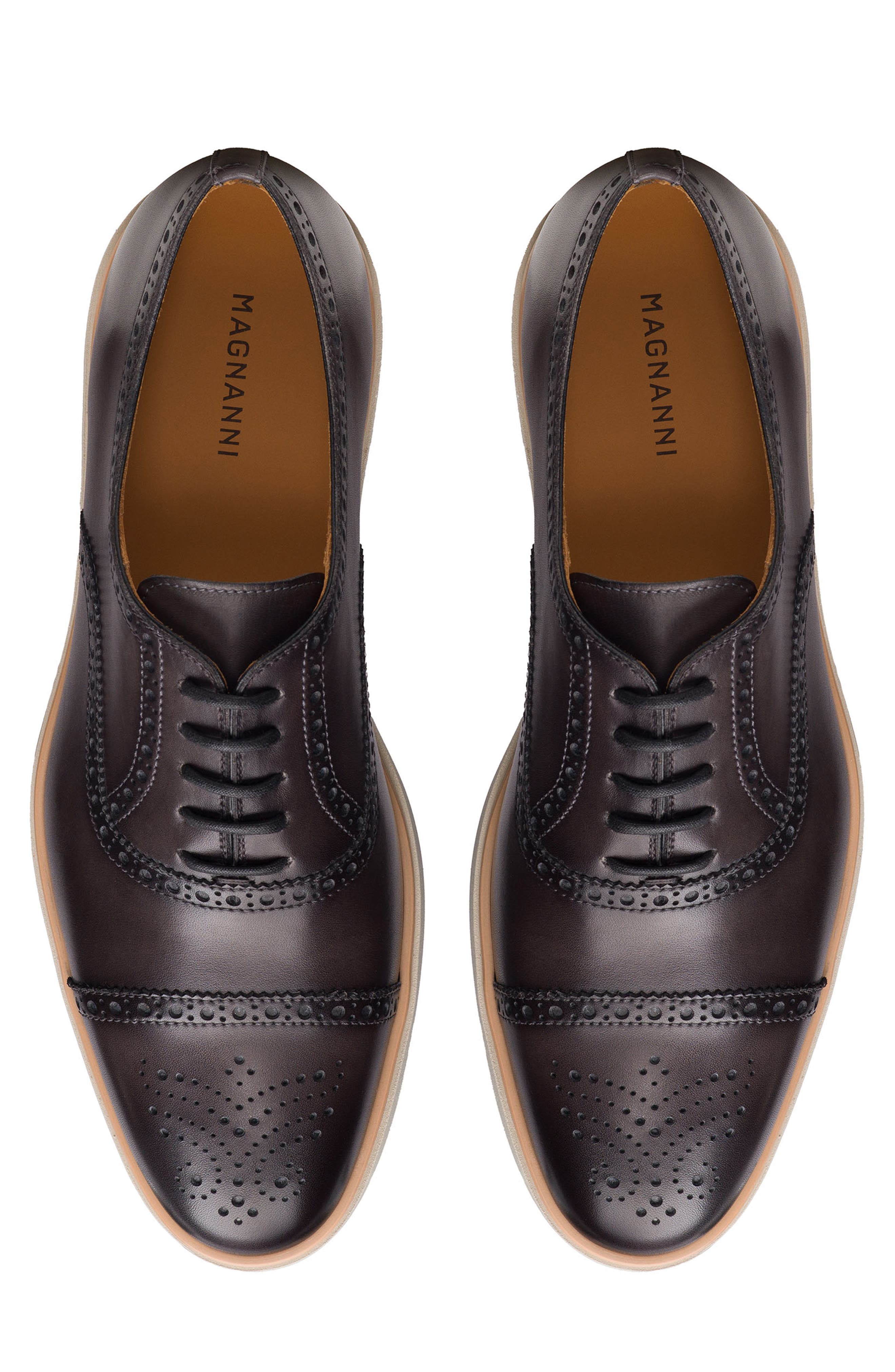 Magnanni Leandro Cap Toe Oxford, Alternate, color, 