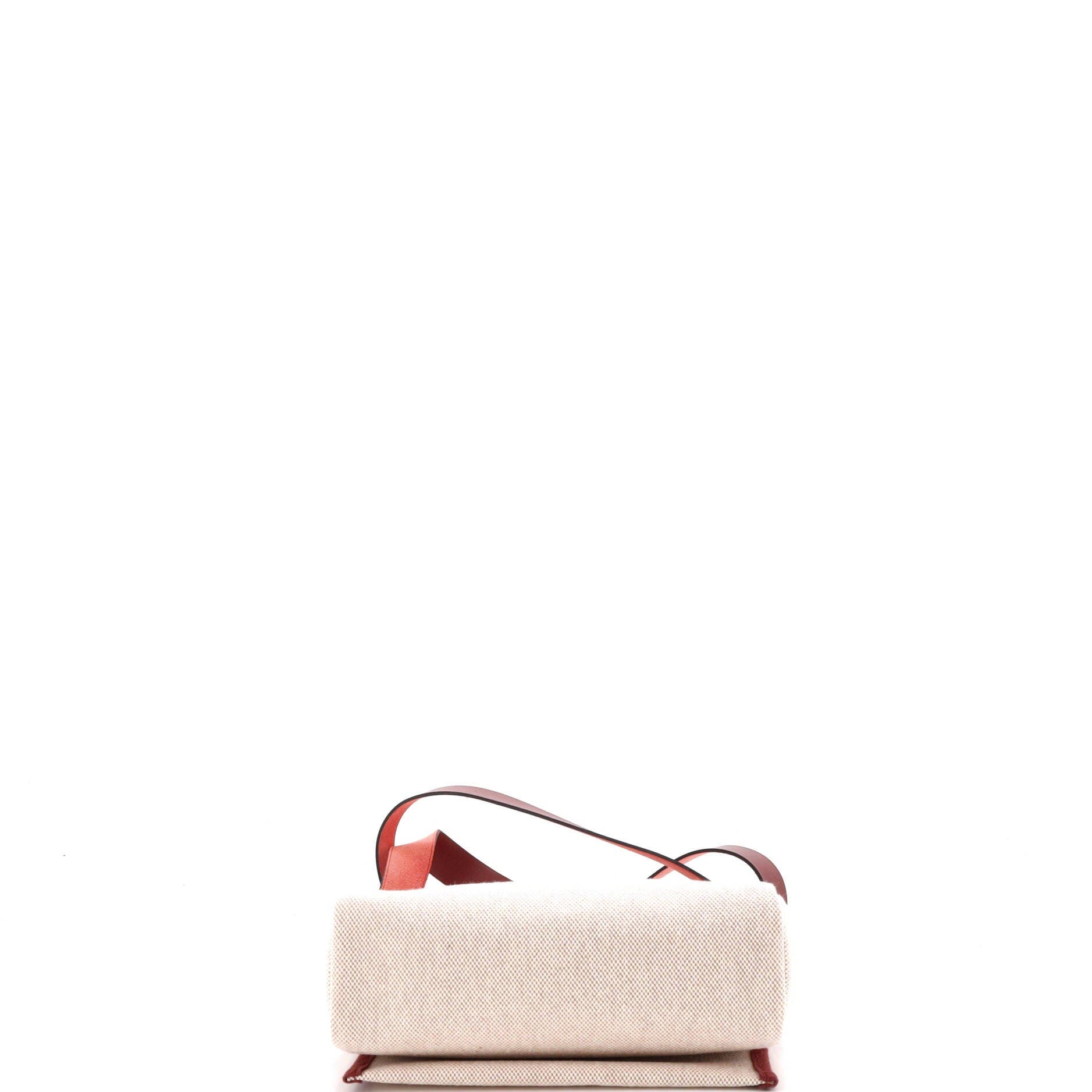 Herbag Zip Toile and Leather 20, Alternate, color, Red