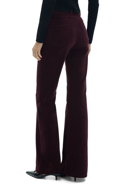 MANGO MANGO VIOLETA FLARED STRETCH CORDUROY JEANS