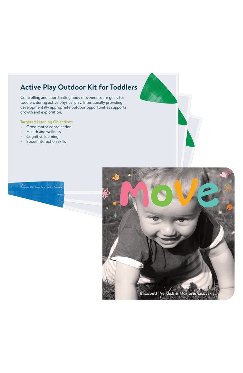 Kaplan Early Learning Company Toddlers Active Play Outdoor Kit, Alternate, color, Multicolor