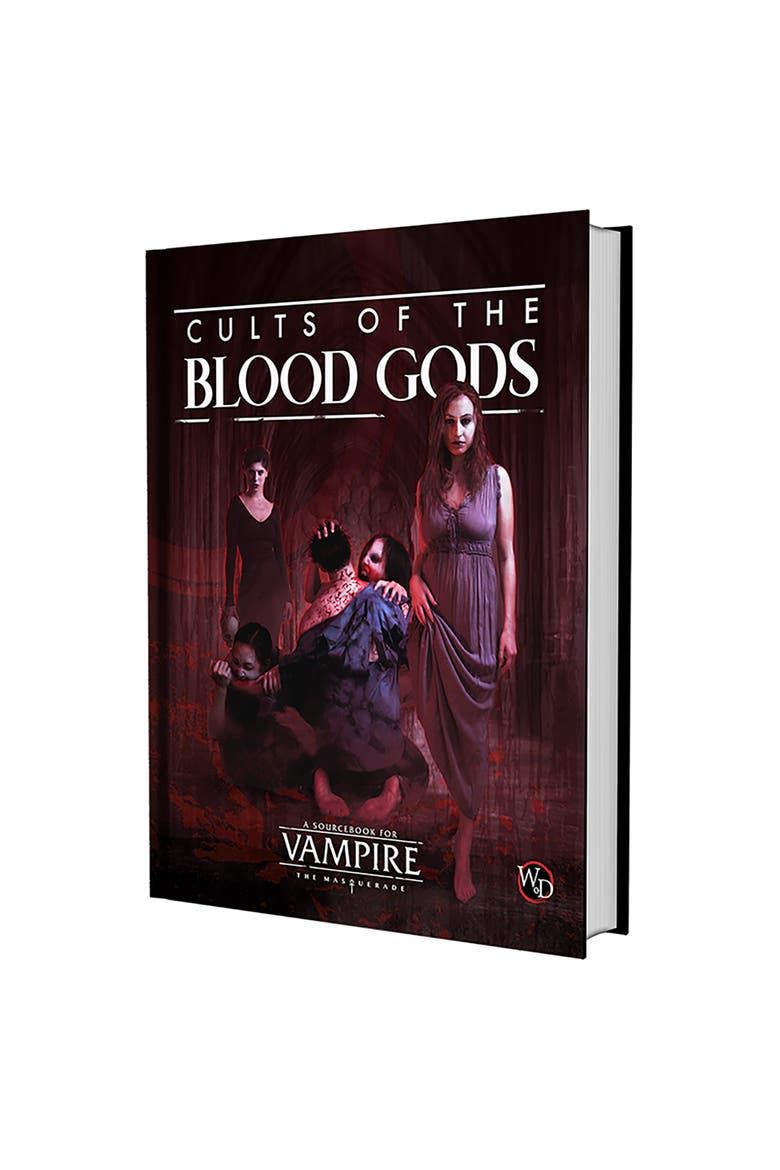 Vampire The Masquerade 5th Edition Cults of the Blood Gods Roleplaying Game, Alternate, color, Multicolored