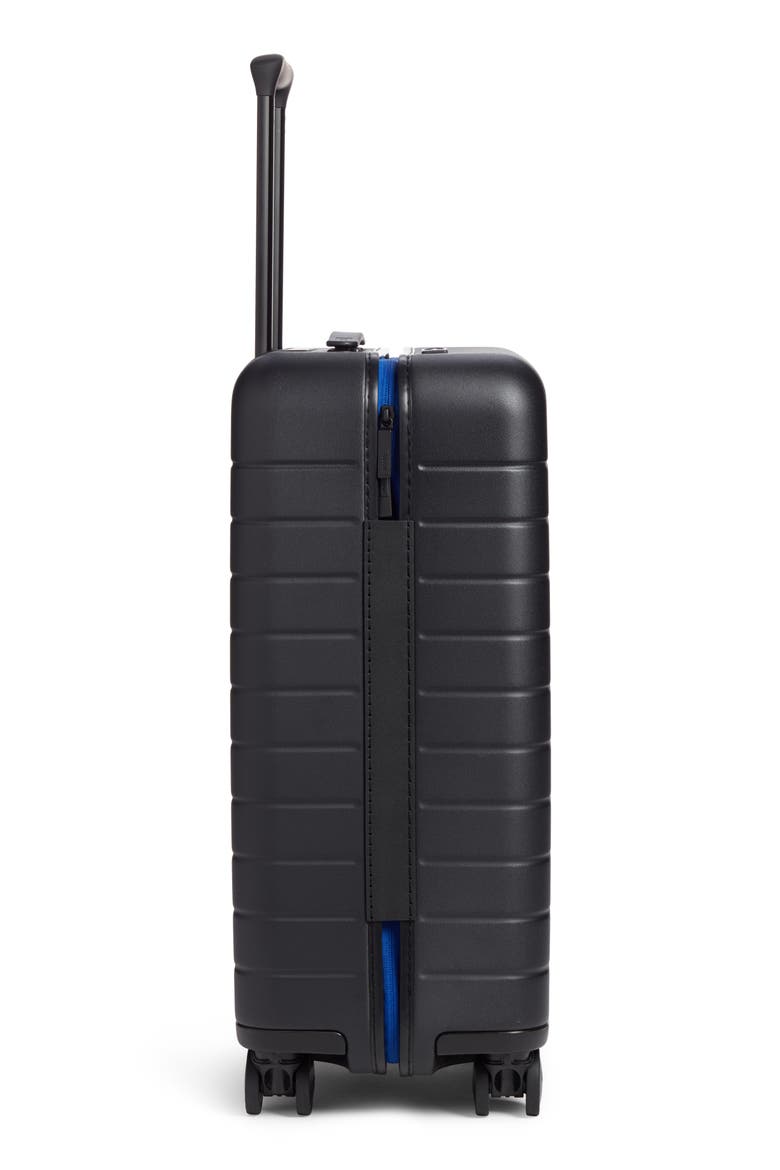 The Bigger Carry-On Hard Shell Suitcase (Nordstrom Exclusive), Alternate, color, BLACK/ MULTI