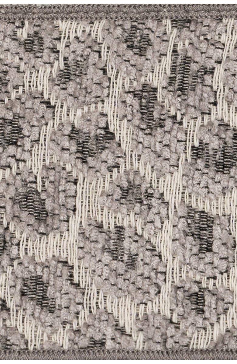 Linum Home Textiles Spots Embellished Washcloth - Set of 2 - Light Grey, Alternate, color, Light Grey