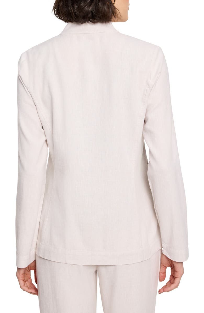 NIC+ZOE Ava Cotton & Linen Blazer, Alternate, color, Neutral Mix
