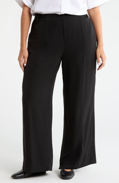 Ellison Pull-On Wide Leg Pants (Plus)
