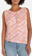 Liverpool Los Angeles Pleated Asymmetric Sleeveless Top