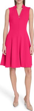 Calvin Klein Sleeveless A-Line Dress