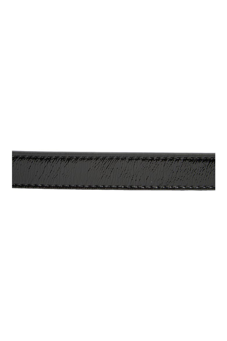 Crinkle Evil Eye Belt, Alternate, color, BLACK/ ANT. BRASS