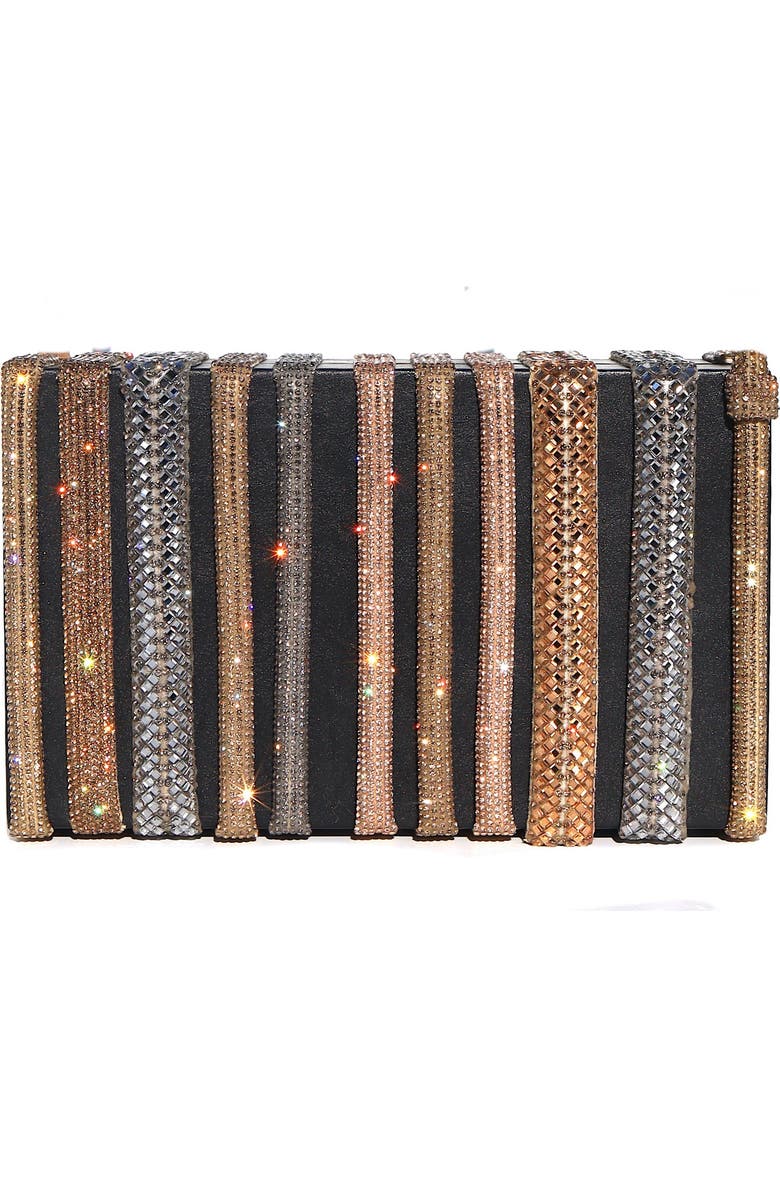 Simitri Etoile Clutch, Main, color, Metallic