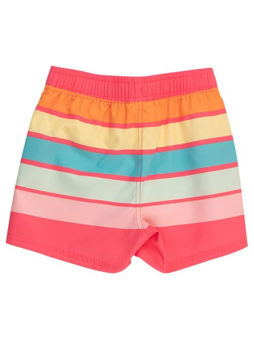 Ruggedbutts Toddler Boys Upf50+ Swim Trunks In Multi