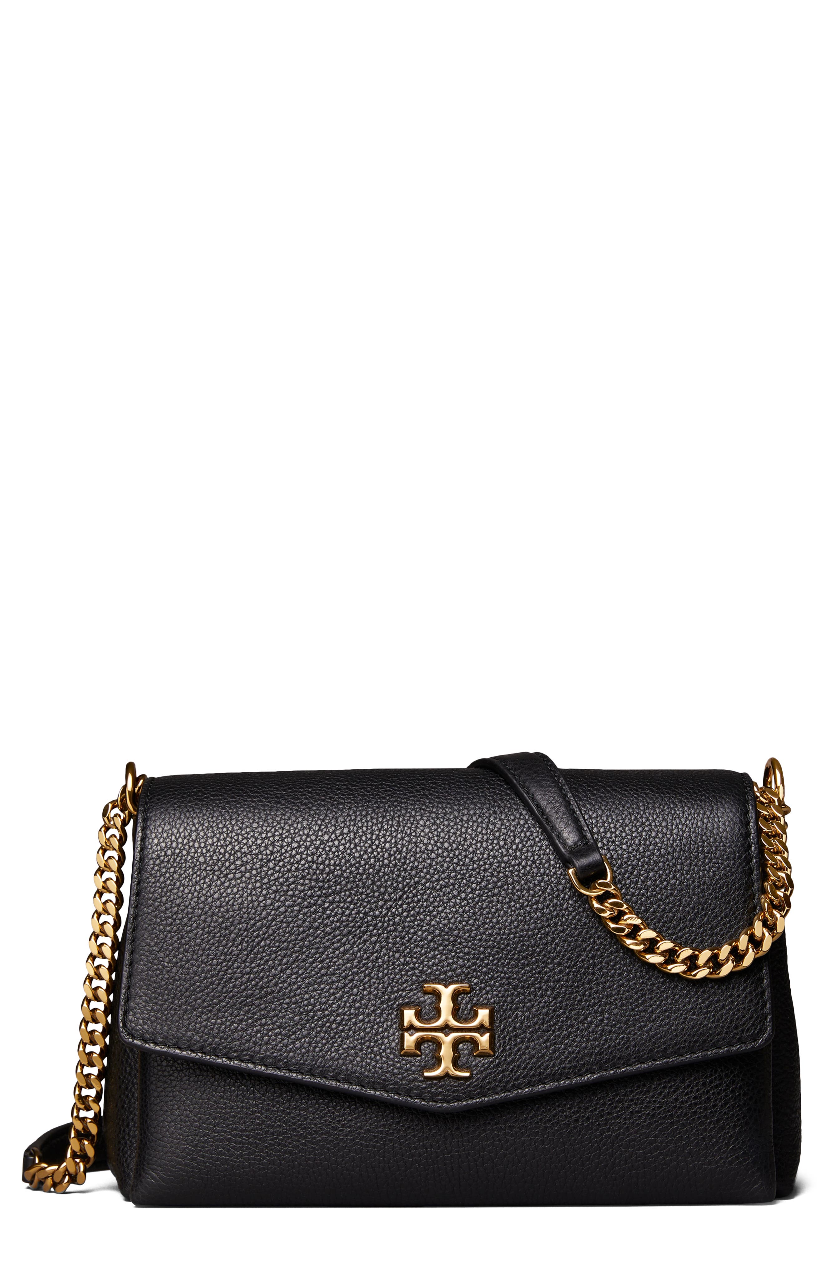 Tory Burch Small Kira Leather Convertible Crossbody Bag, Main, color, 