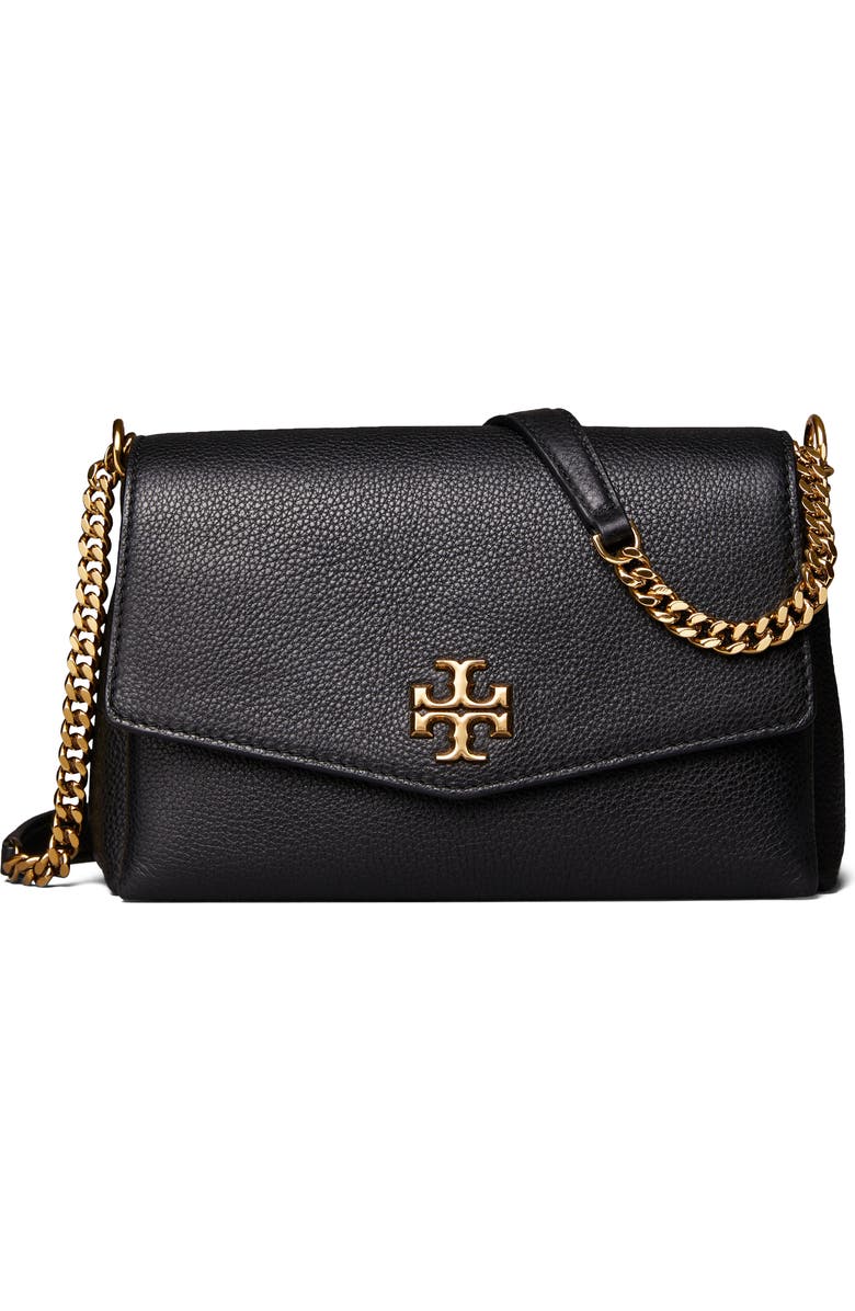Tory Burch Small Kira Leather Convertible Crossbody Bag, Main, color,