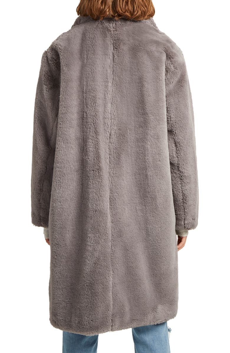 French Connection Annie Faux Fur Jacket, Alternate, color,