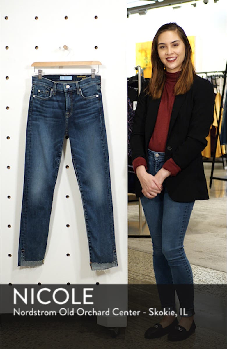 <sup>®</sup> b(air) Roxanne Step Hem Ankle Slim Jeans, sales video thumbnail