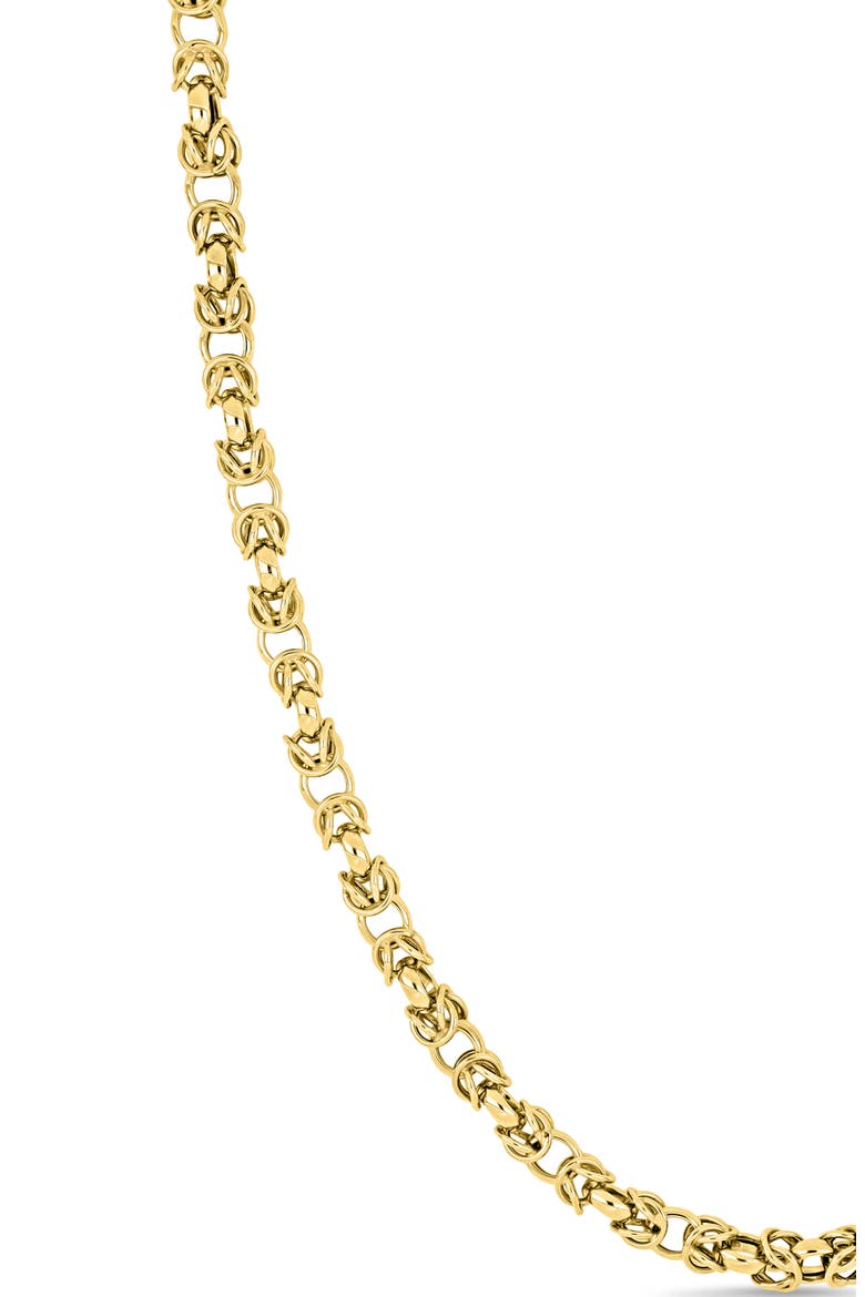14K Gold Interwoven Chain Necklace, Alternate, color, 14K YELLOW GOLD