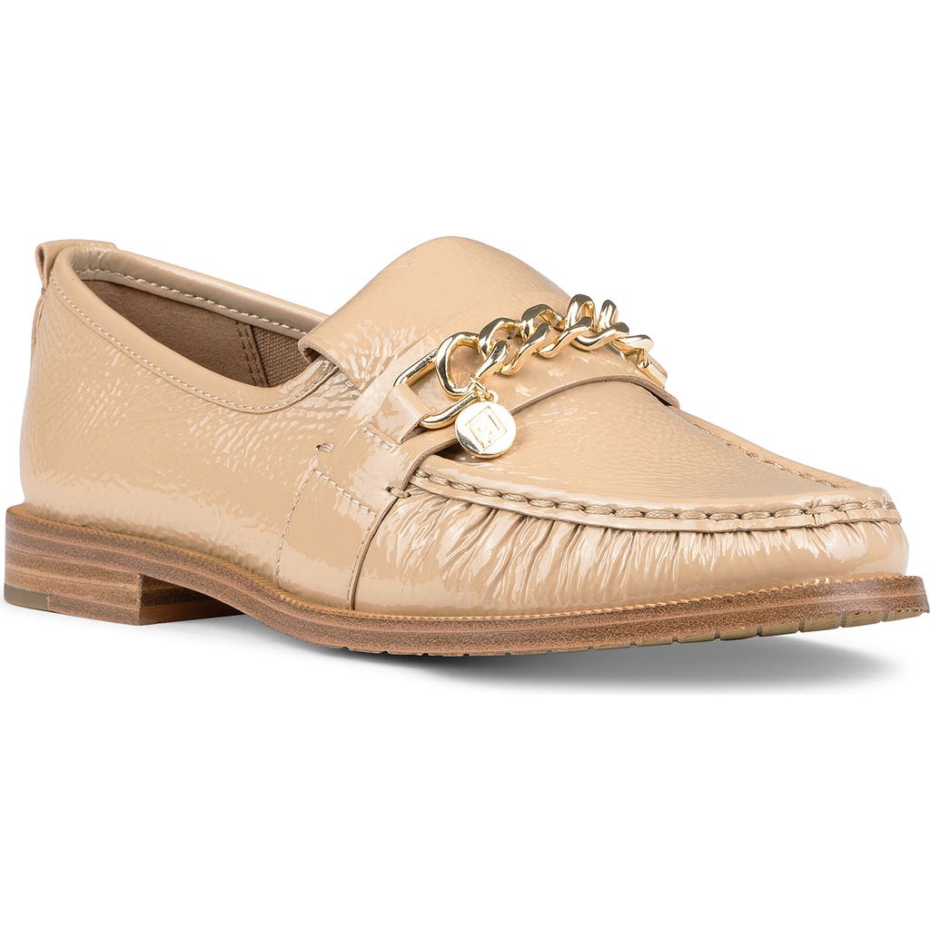Donald Pliner Moc Toe Bit Loafer In Neutral