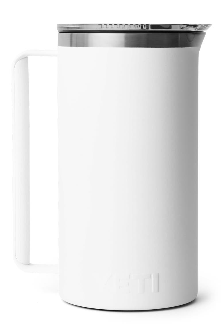 Rambler 64-Ounce Pitcher, Alternate, color, WHITE