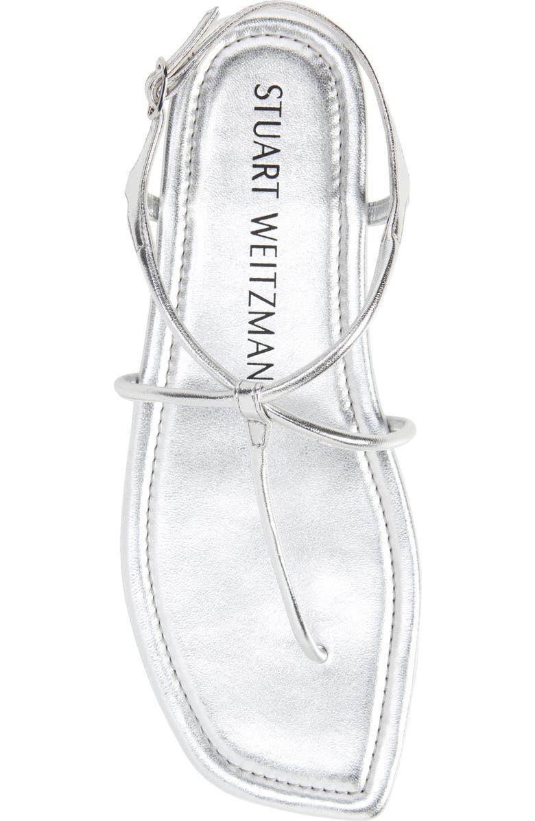 Stuart Weitzman Matilda Metallic Sandal, Alternate, color,
